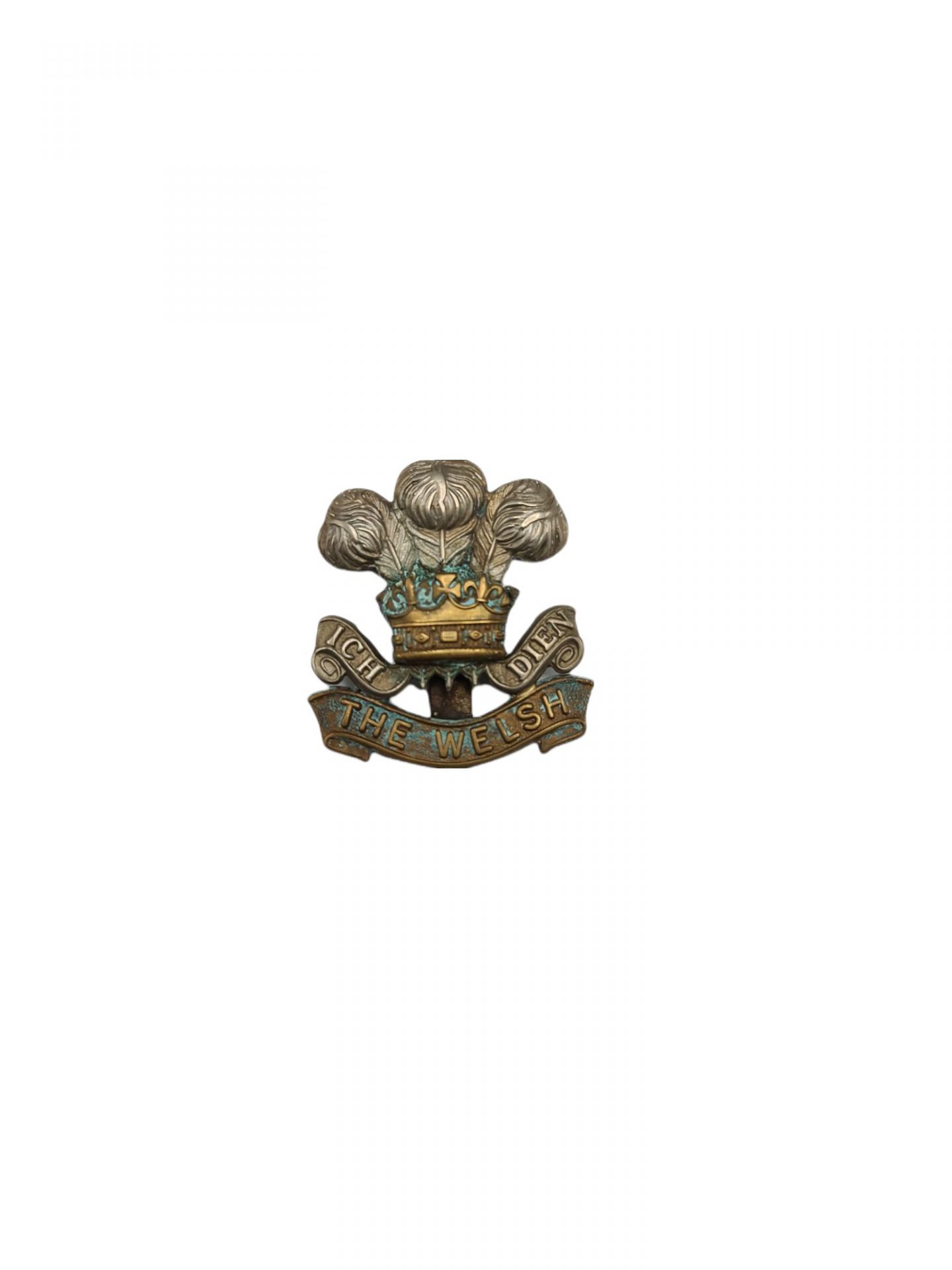 British ww2 the welsh cap badge emblem