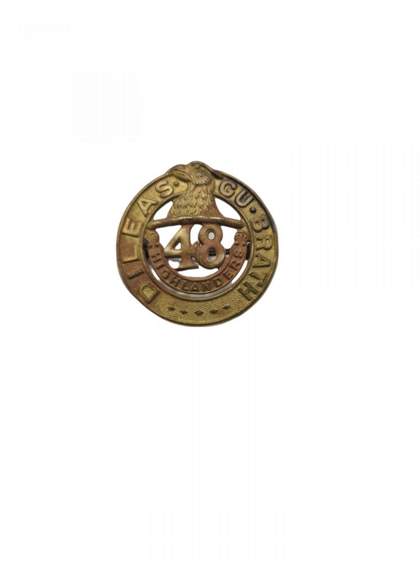 canadian ww2 48 highlanders cap badge