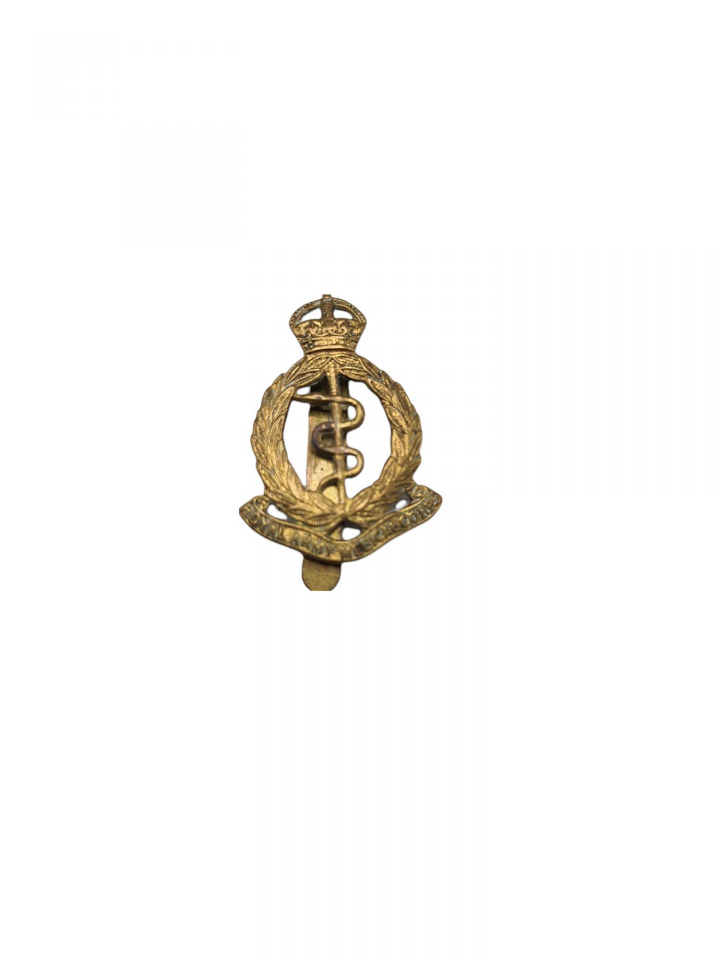 British ww2 royal army medical corps cap badge emblem