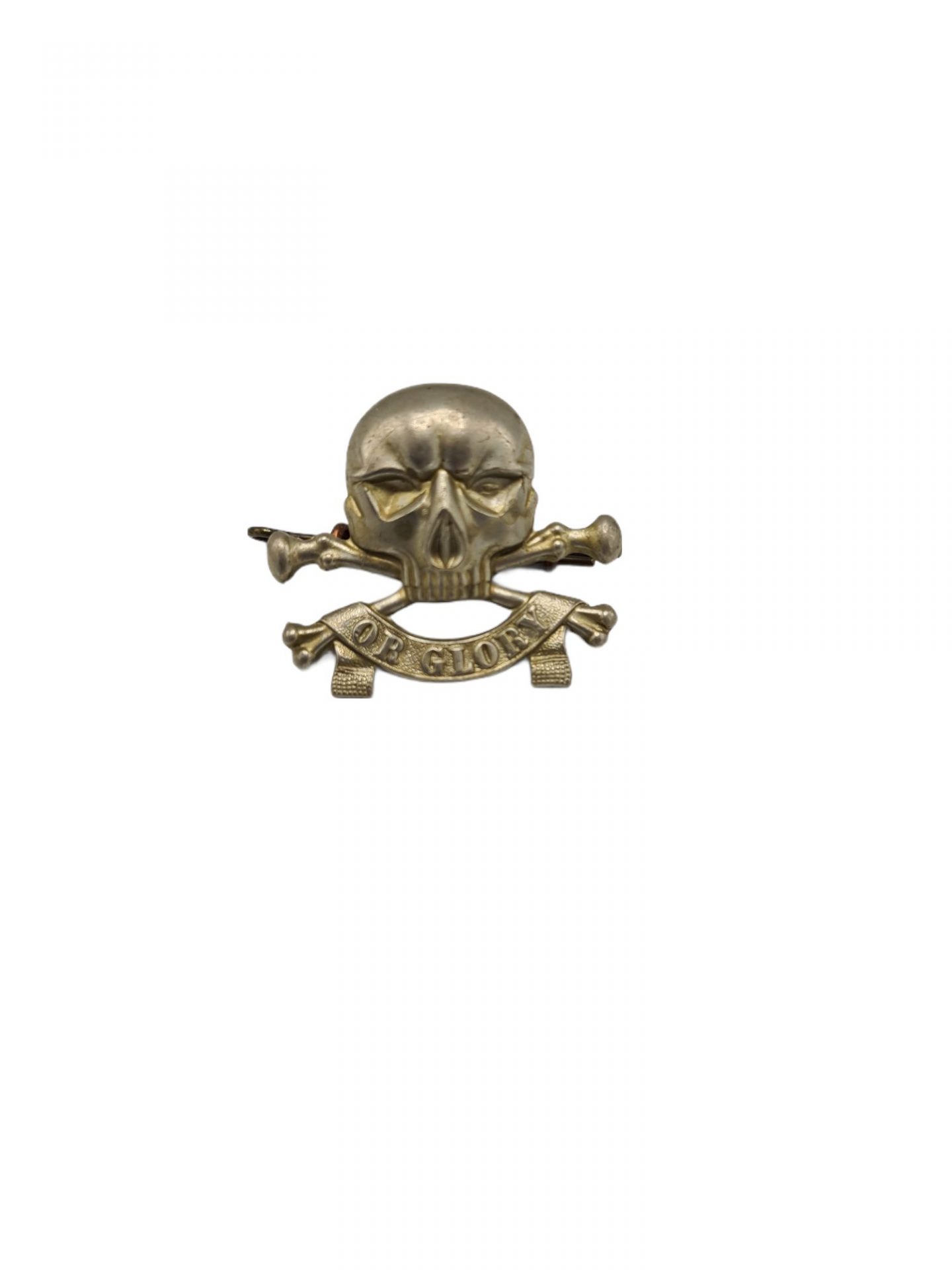 Britsh ww2 17/21st lancers badge emblem