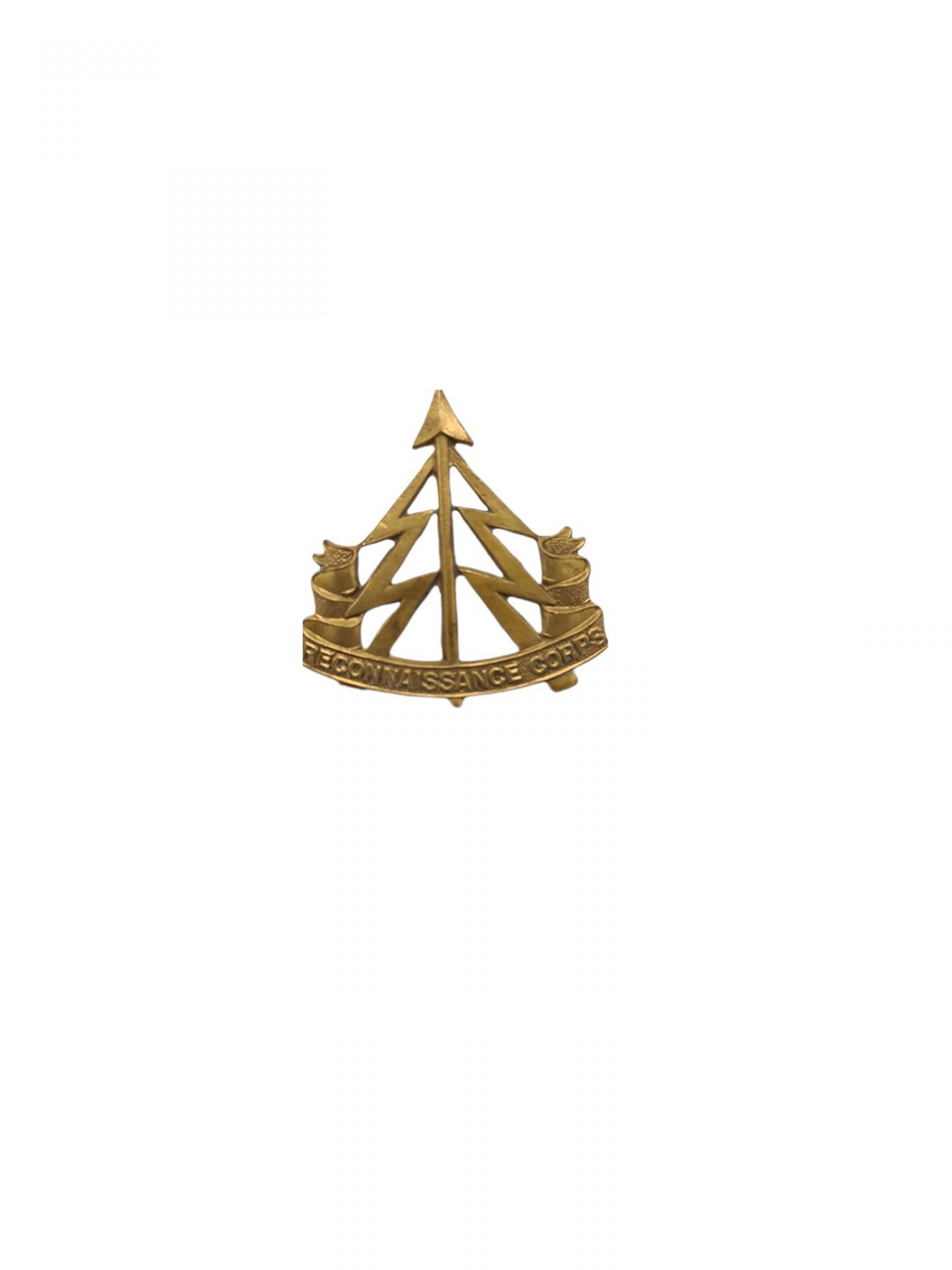 British ww2 reconnaissance corps cap badge emblem