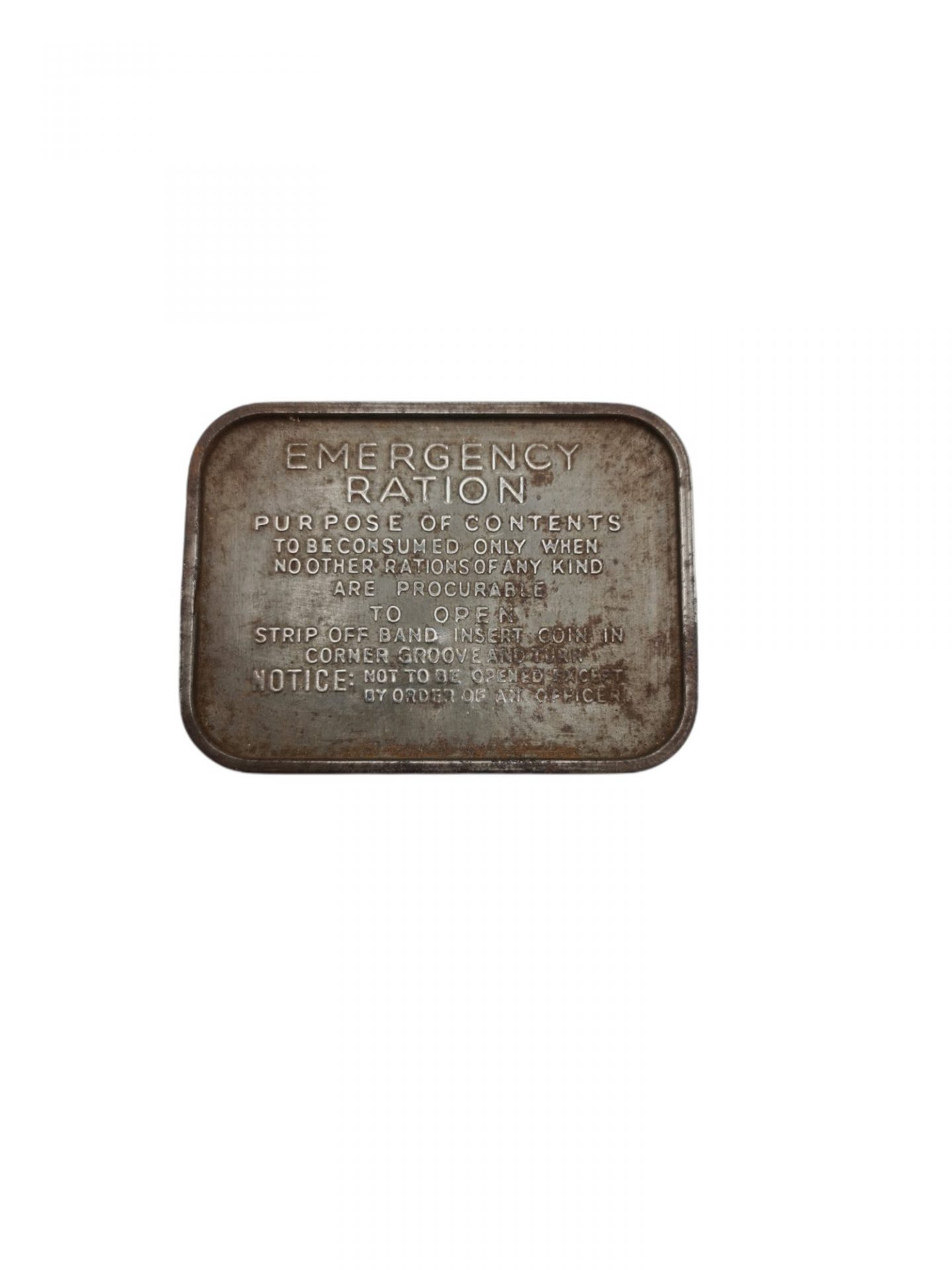 British ww2 emergency ration