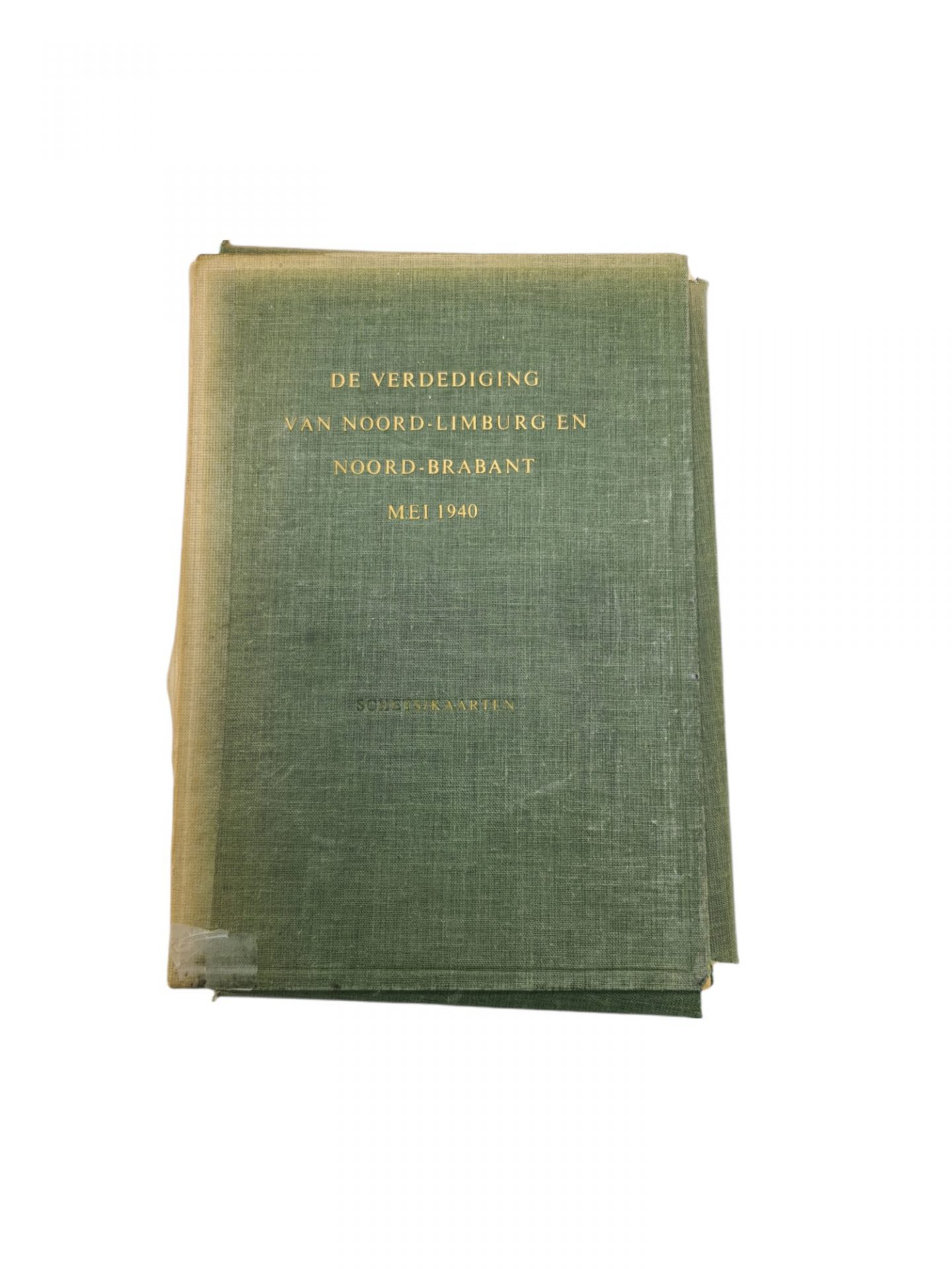 de groene serie stafwerk De verdediging van Noord limbug en brabant prive collectie E. Brongers