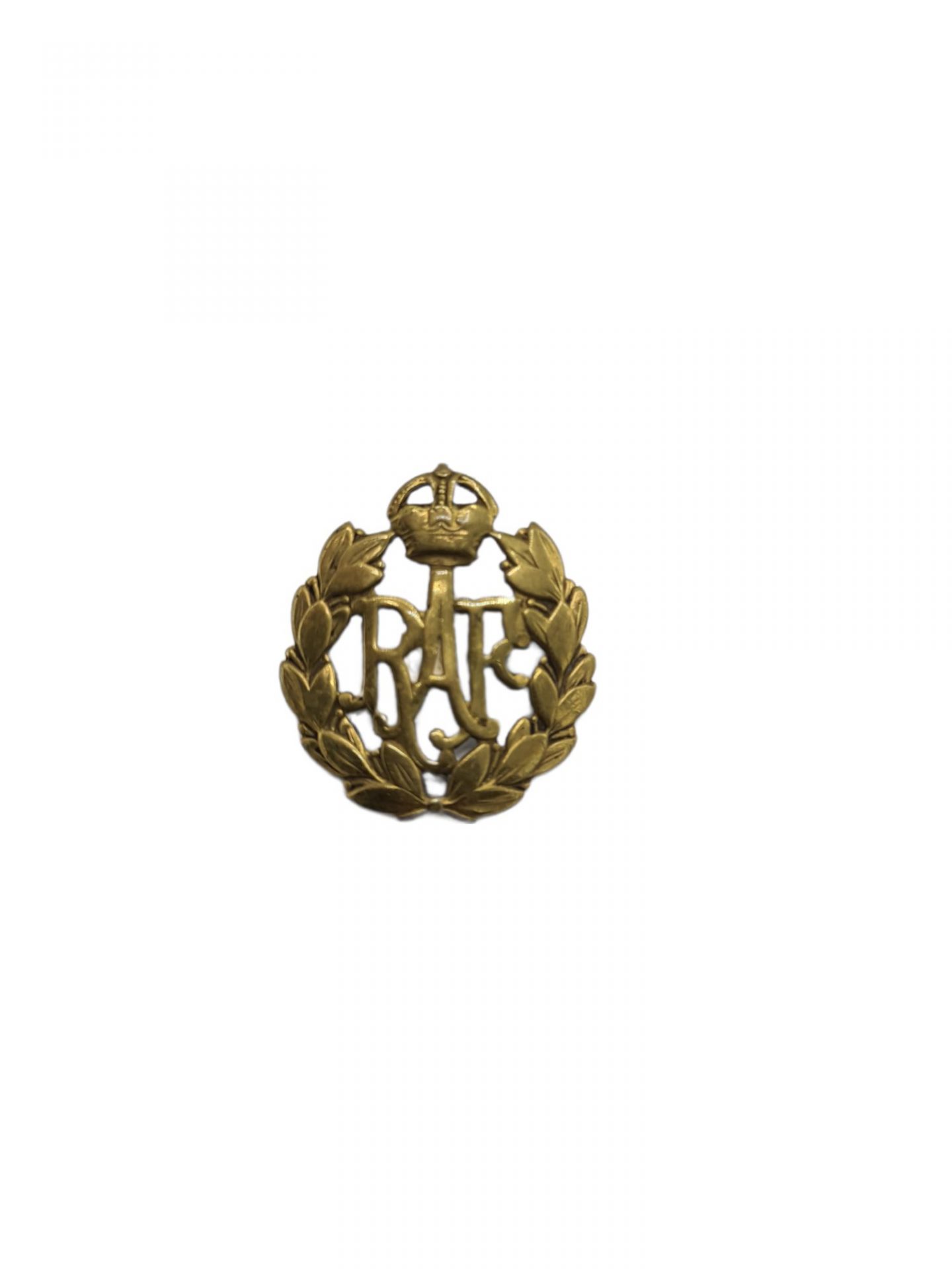 British ww2 Royal Air Force RAF cap badge emblem