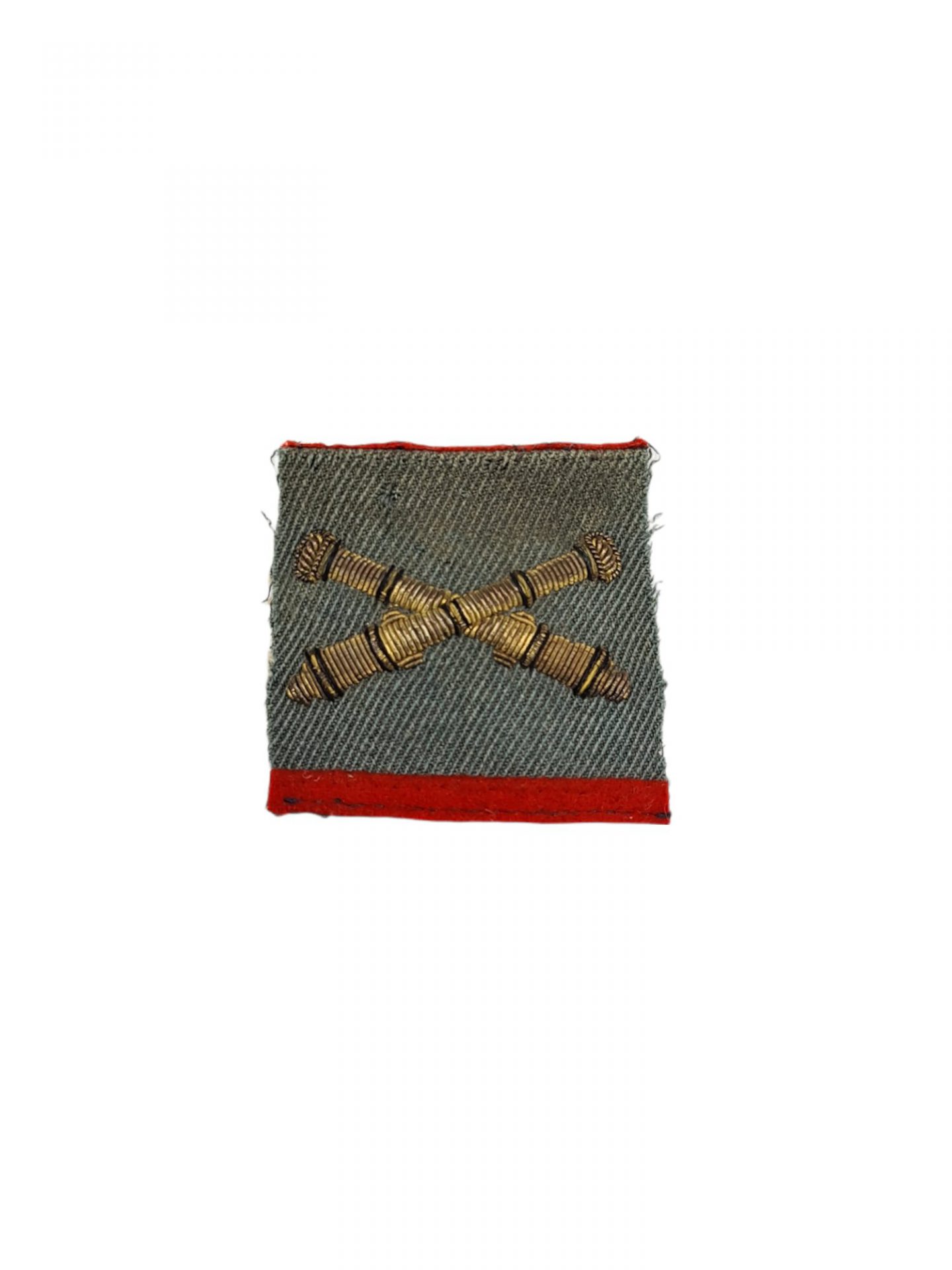 Dutch ww2 artillery officer collar