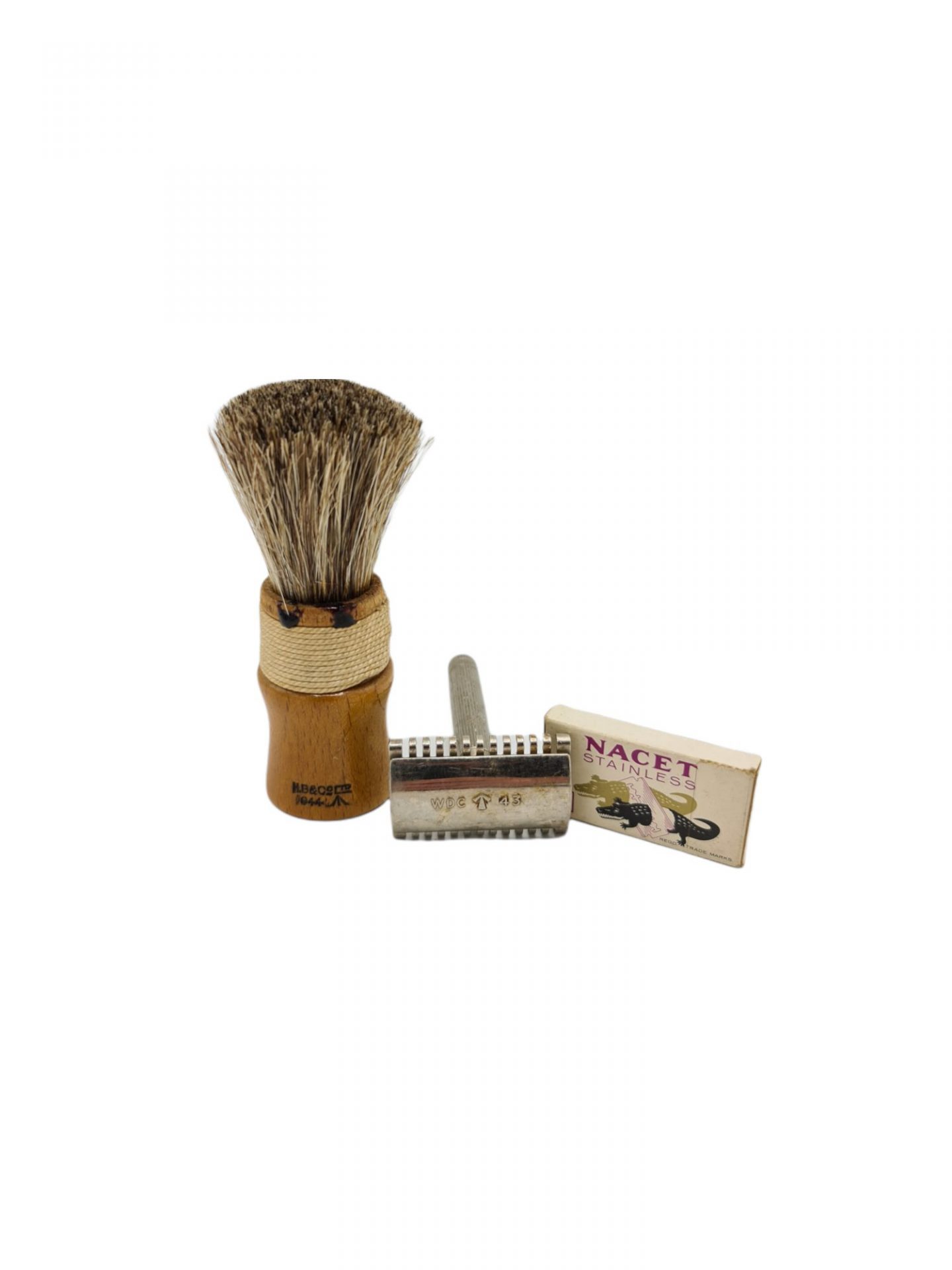 British ww2 shaving set Broad arrow