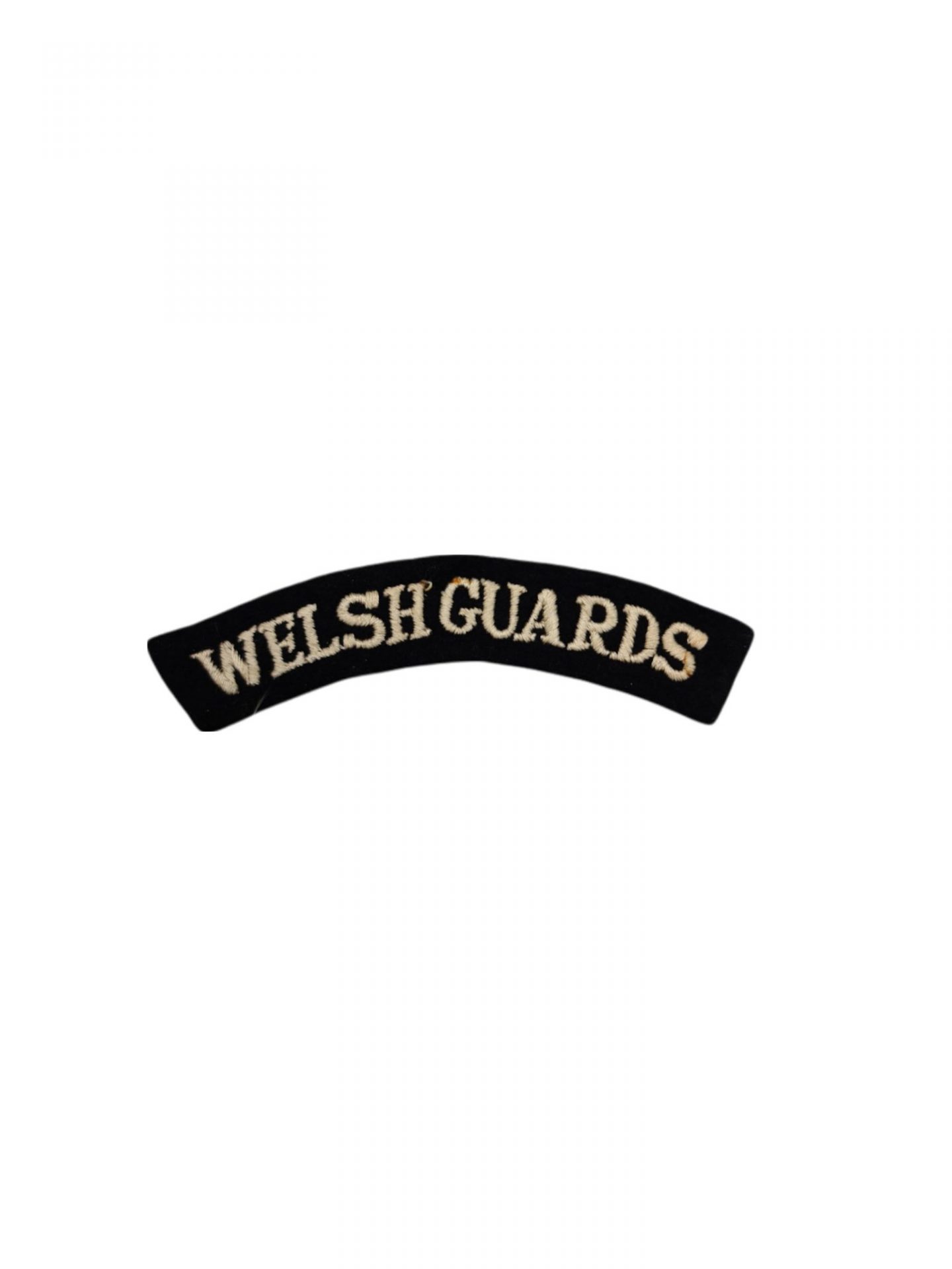 British ww2 Welsh guards shoulder title emblem