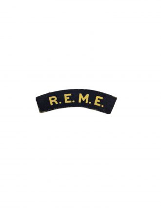 British ww2 REME shoulder title emblem