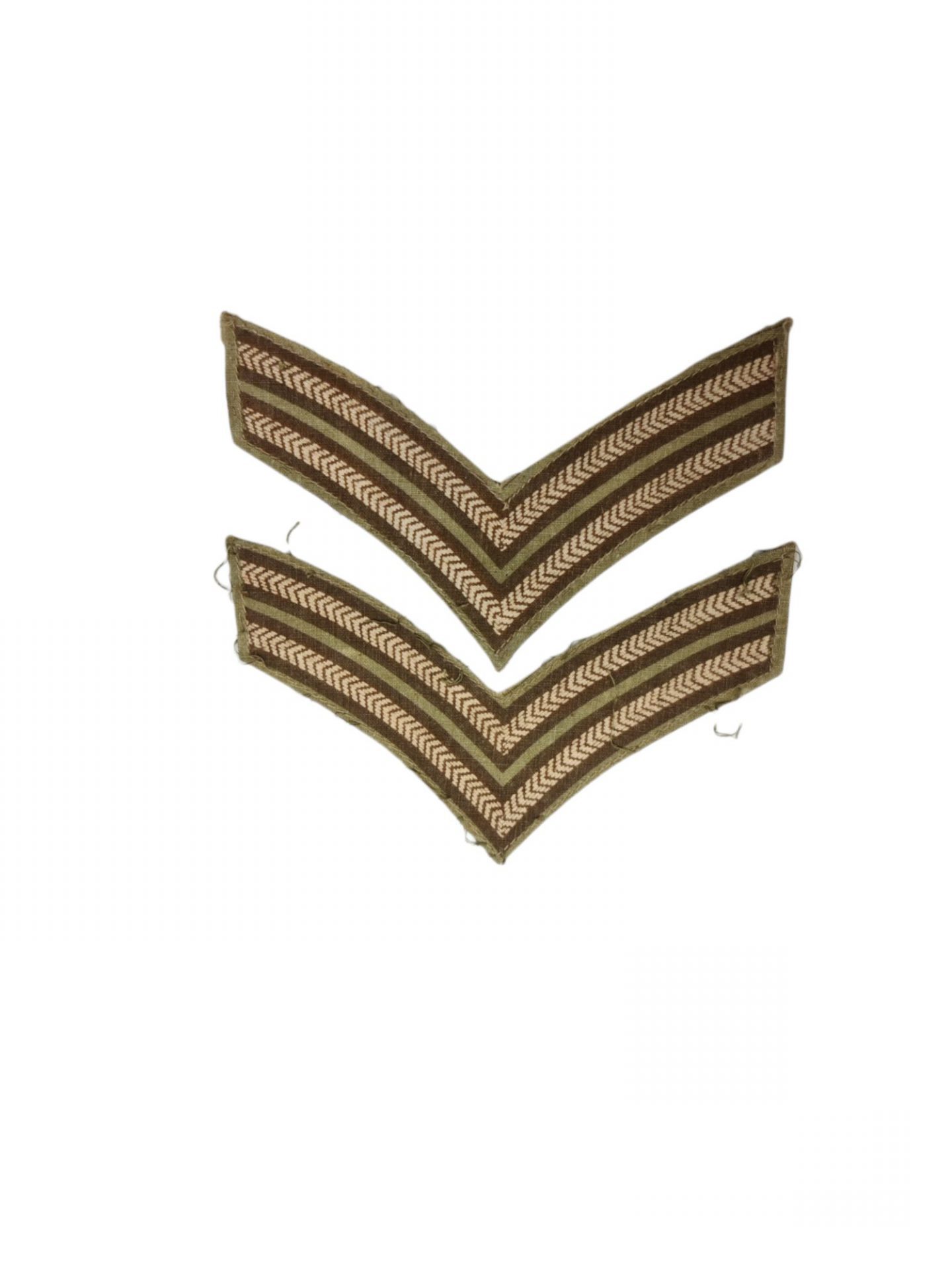 British ww2 set of corporal stripes
