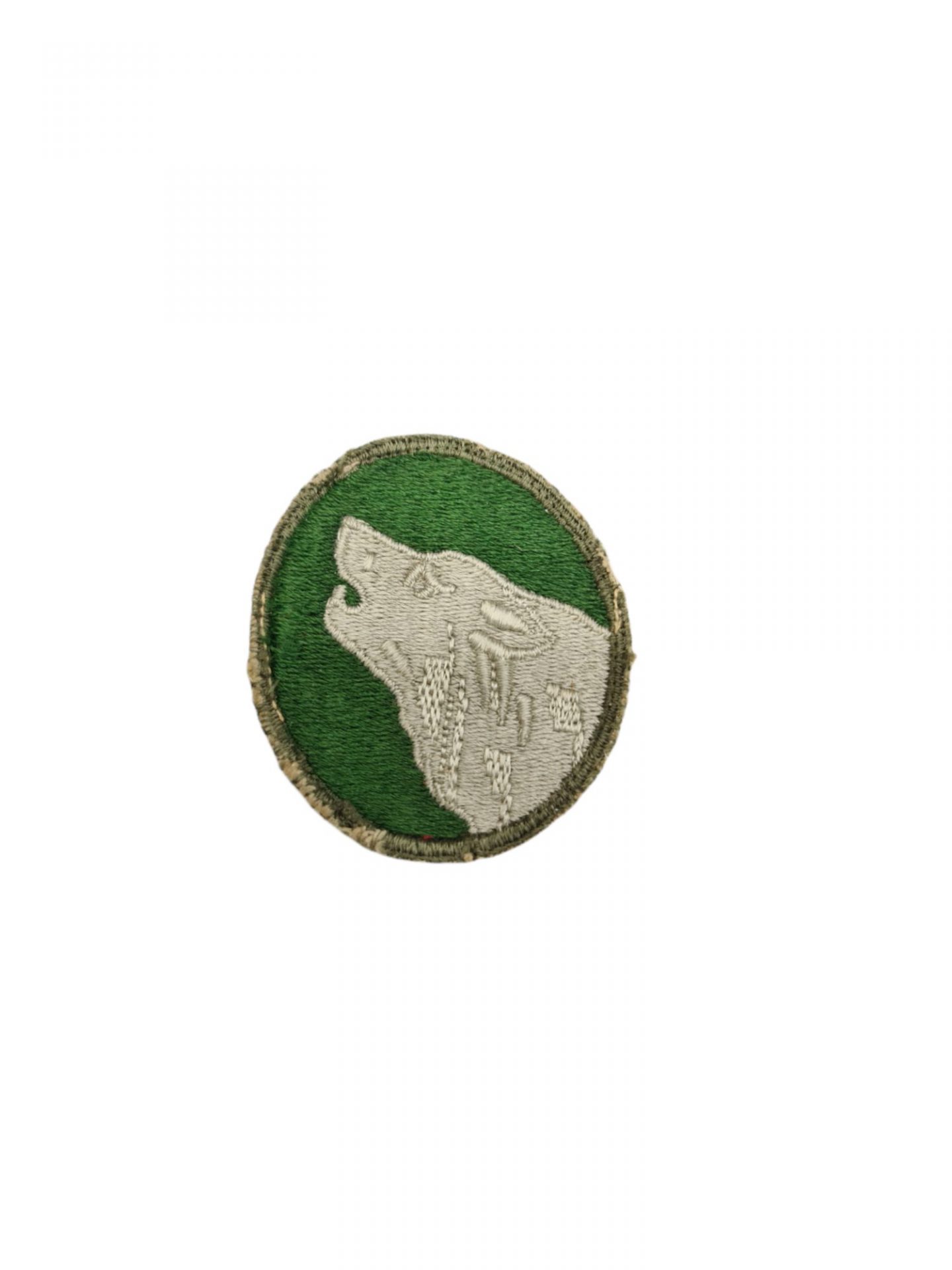 US ww2 104th infantry division timberwolves patch emblem