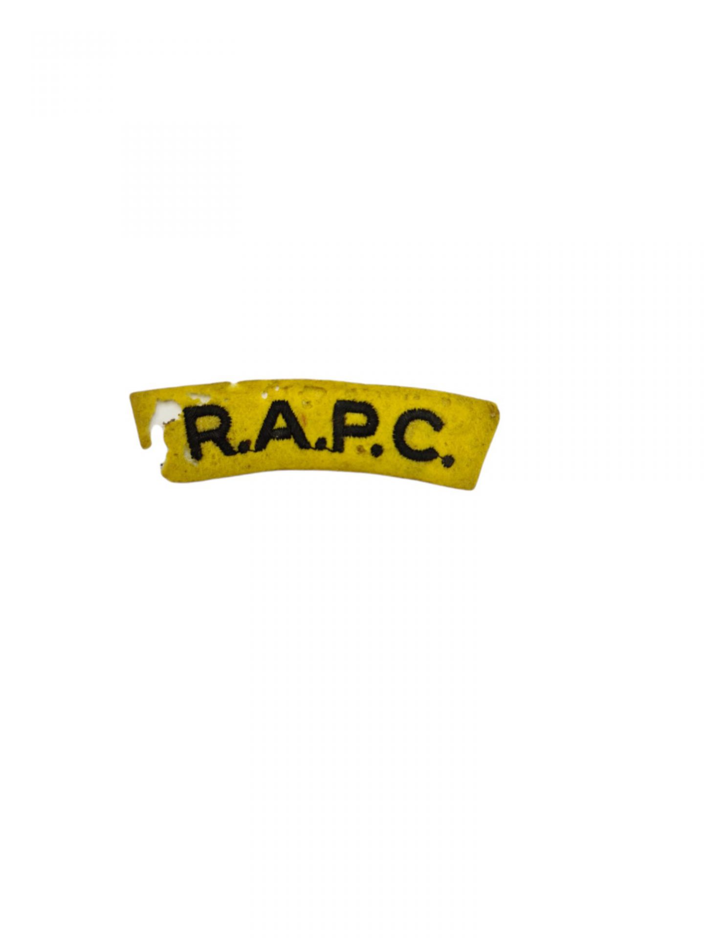 British ww2 RAPC emblem
