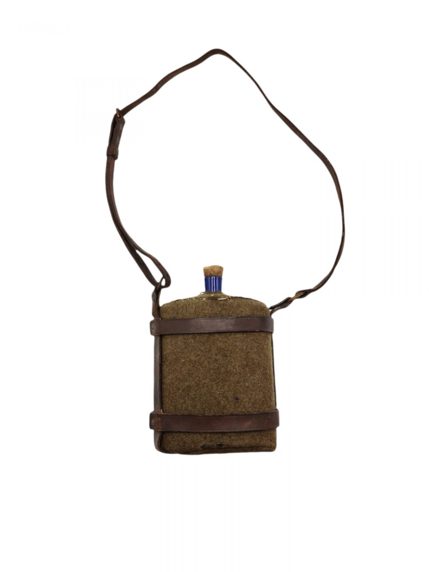 British ww2 home guards canteen with strap