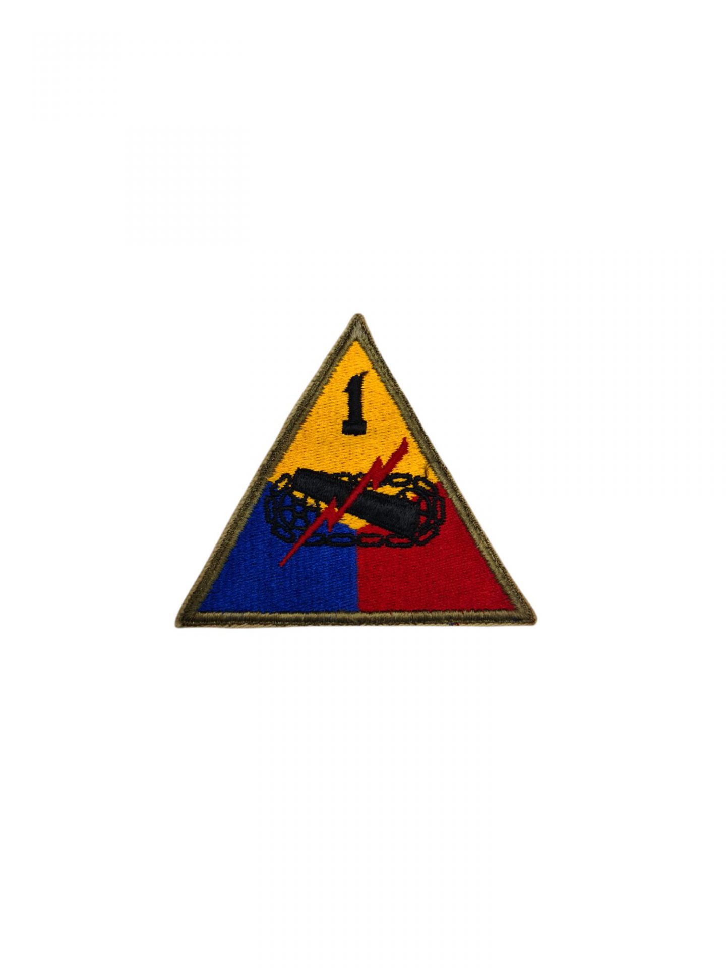 US ww2 1st armoured division patch emblem