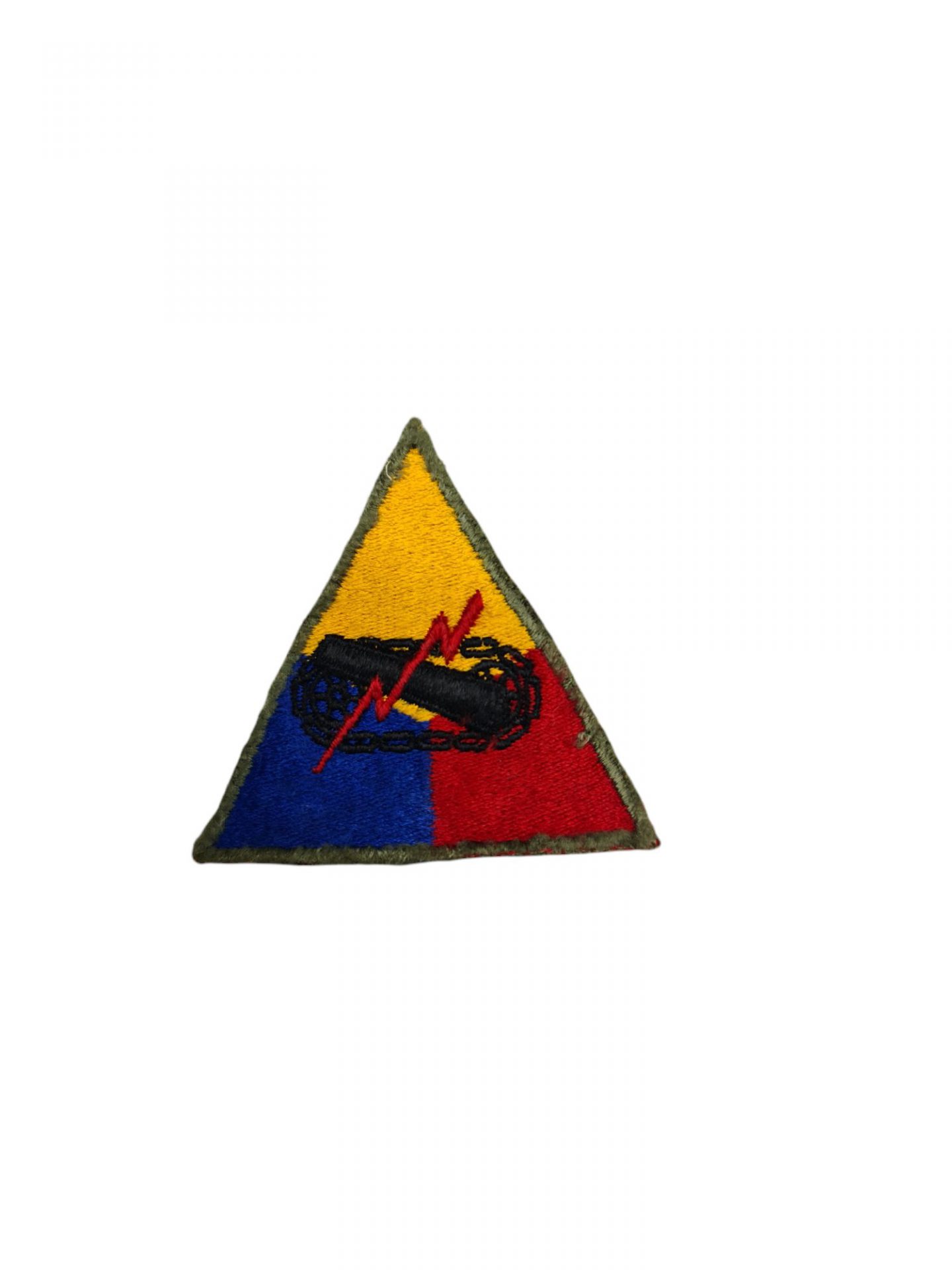 US ww2 armoured division patch emblem