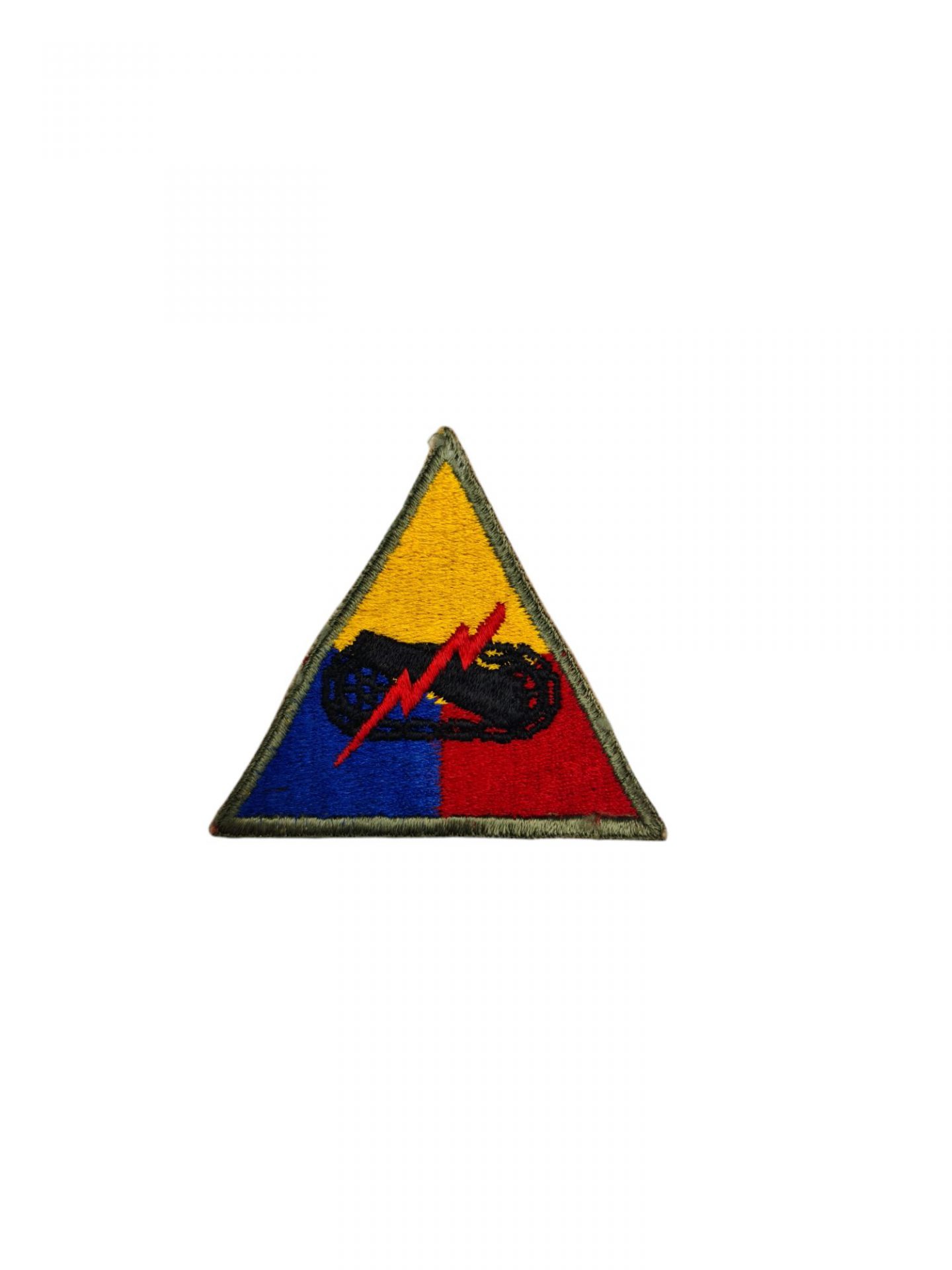 US ww2 armoured division patch emblem