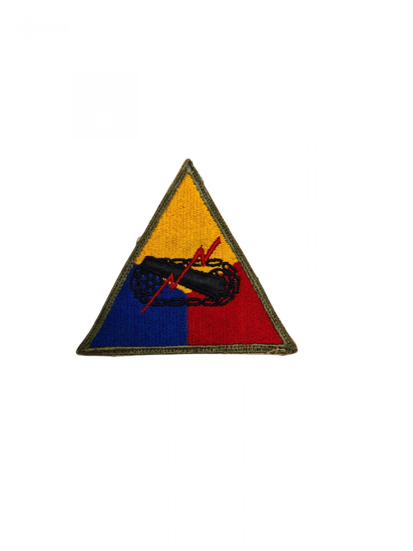 US ww2 armoured division patch emblem