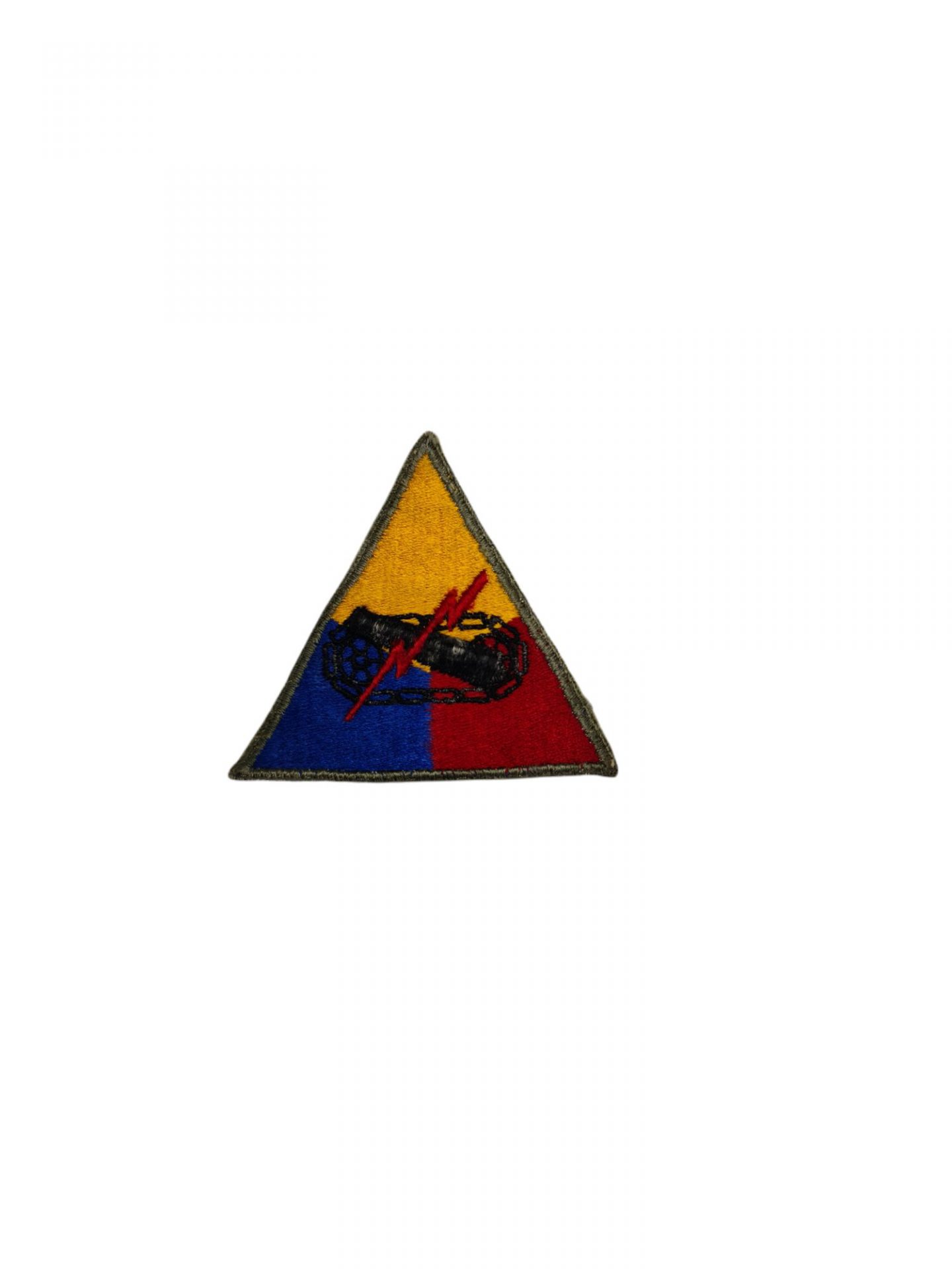 US ww2 armoured division patch emblem