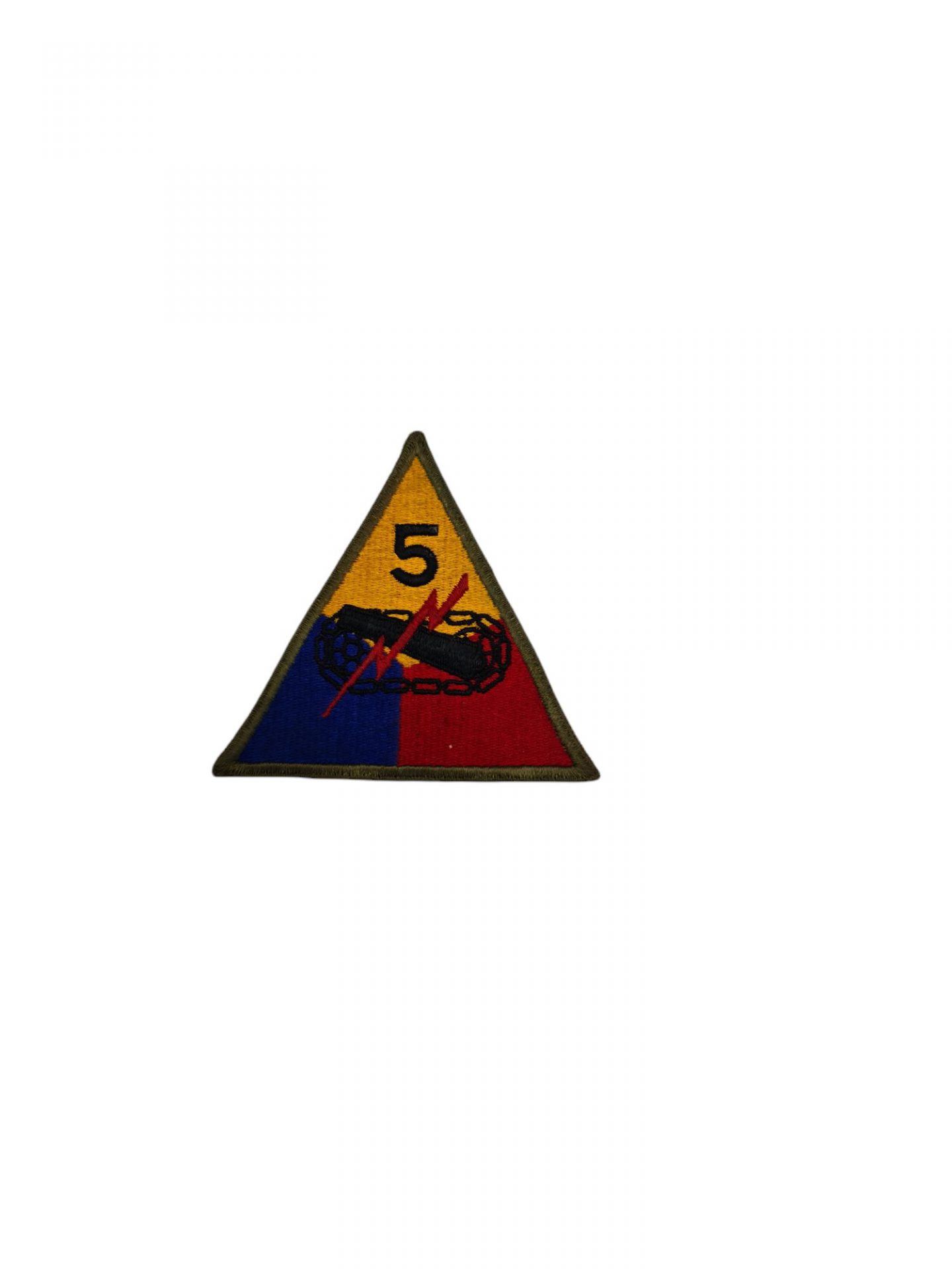 US ww2 5th armoured division patch emblem