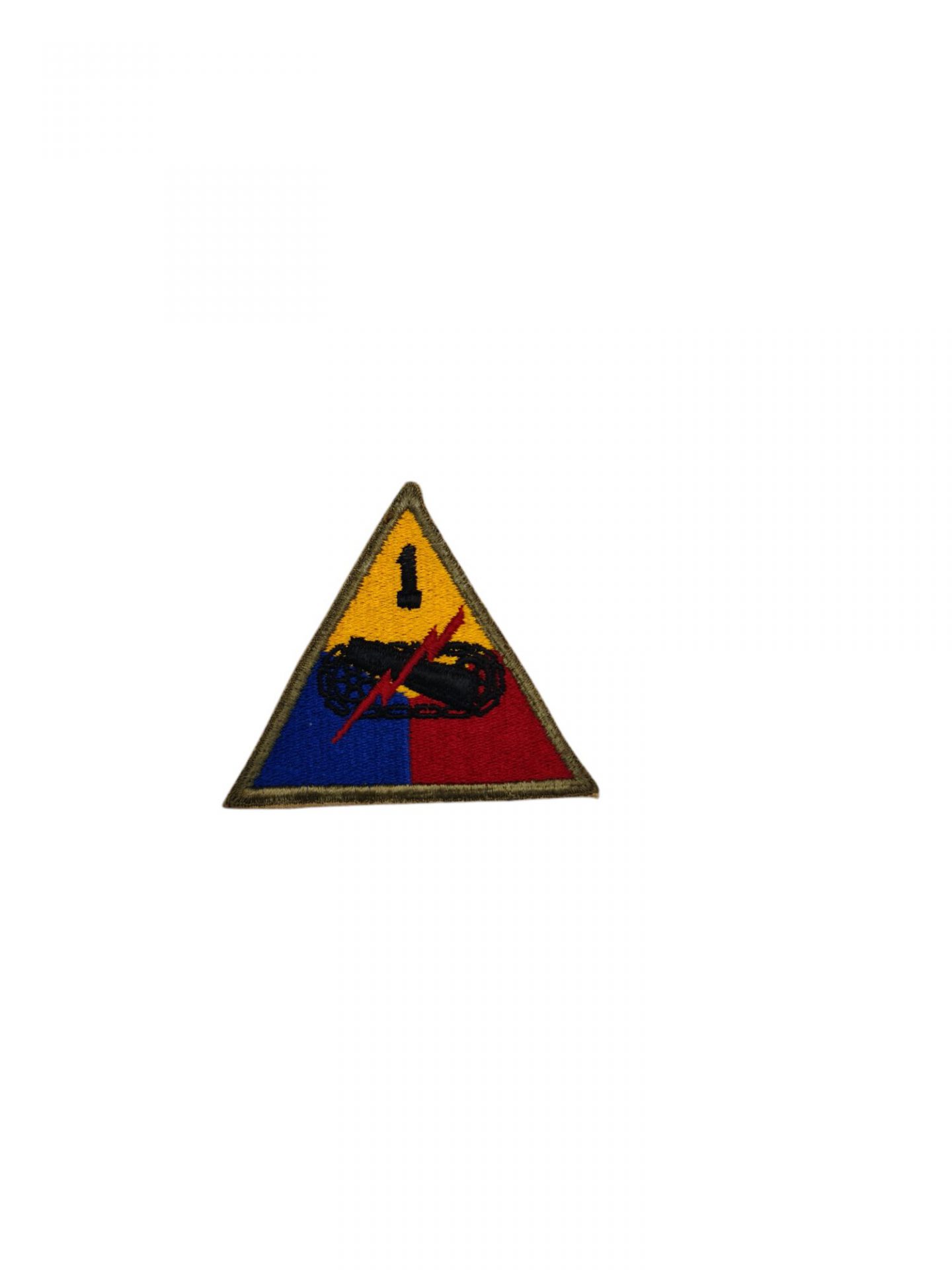 US ww2 1st armoured division patch emblem