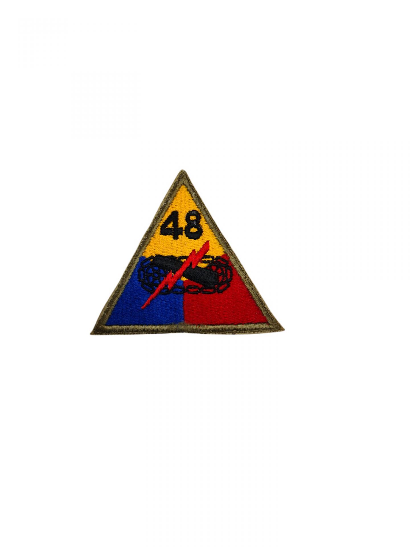 US ww2 48th armoured division patch emblem