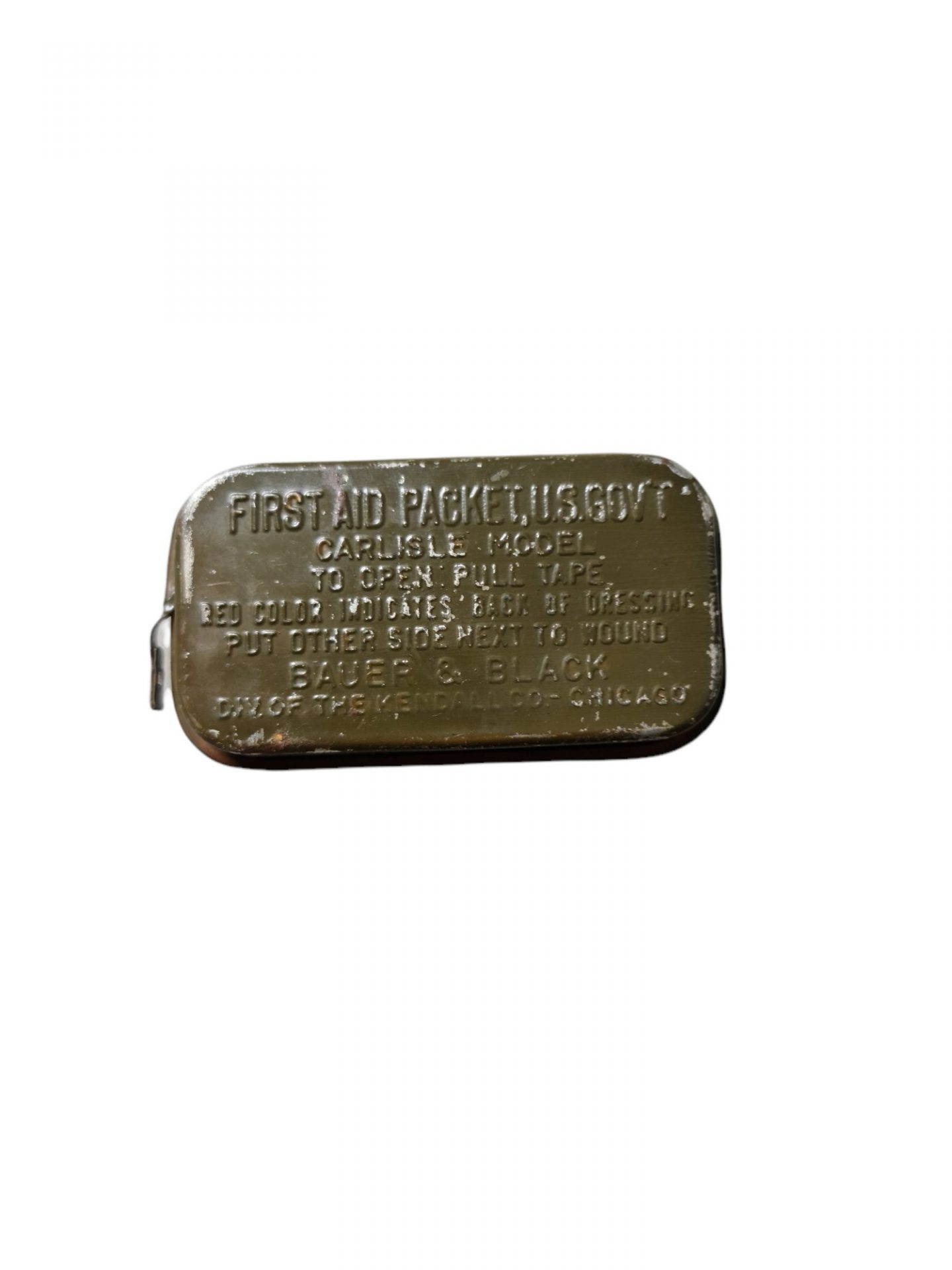 US ww2 first aid package Carlisle model