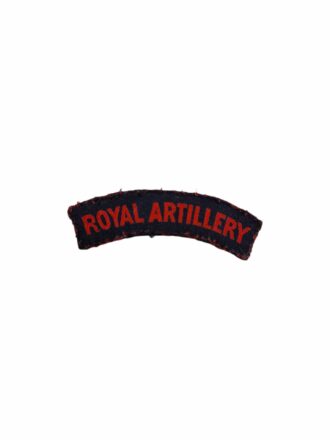 British ww2 royal artillery shouder title emblem patch