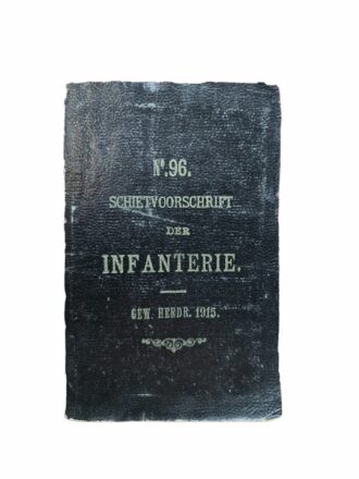 voorschrift No. 96 Schietvoorschrift der infanterie