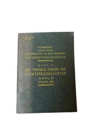 KNIL voorschrift tactisch gebruik van luchtstrijdkracht ML KNIL 1935