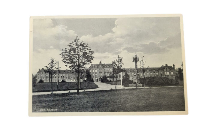 Mobilisatie ansichtkaart Mauritskazerne Ede 1937