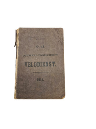 Voorschrift no. 41 velddienst Cavalerie van Eekelen