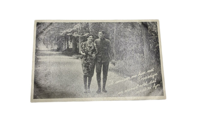 Mobilisatie ansichtkaart Politietroepen Uden 1940