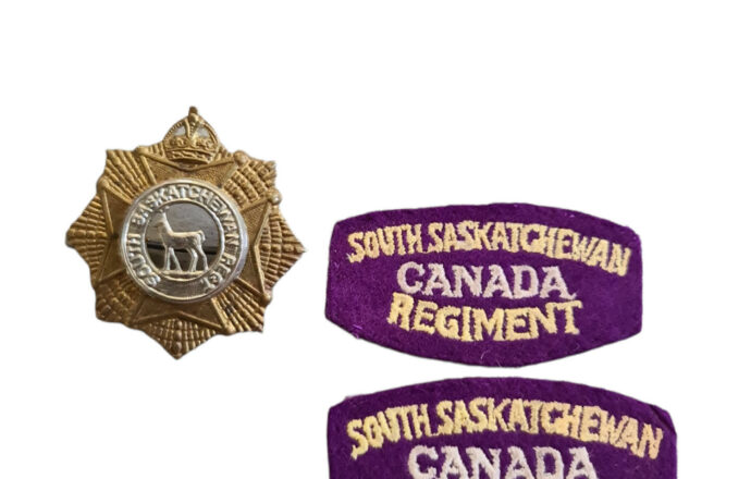 Canadian ww2 south saskatchewan regiment emblem set
