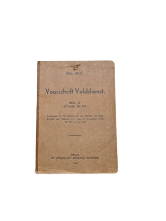 Nederlands voorschrift velddienst deel 2 1936