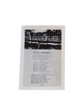 Brandplaatje gedenkplaatje grebbeberg mei 1940