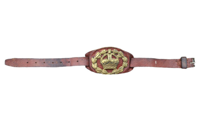British ww2 warrant officer brass armband